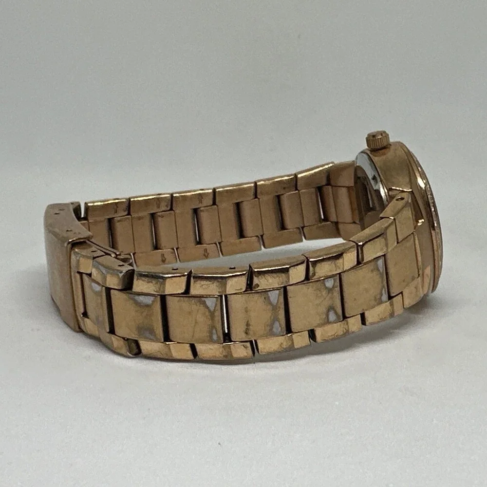 Fossil Colleague AM4508 Women's Gold Stainless Steel Analog Dial Watch HME749